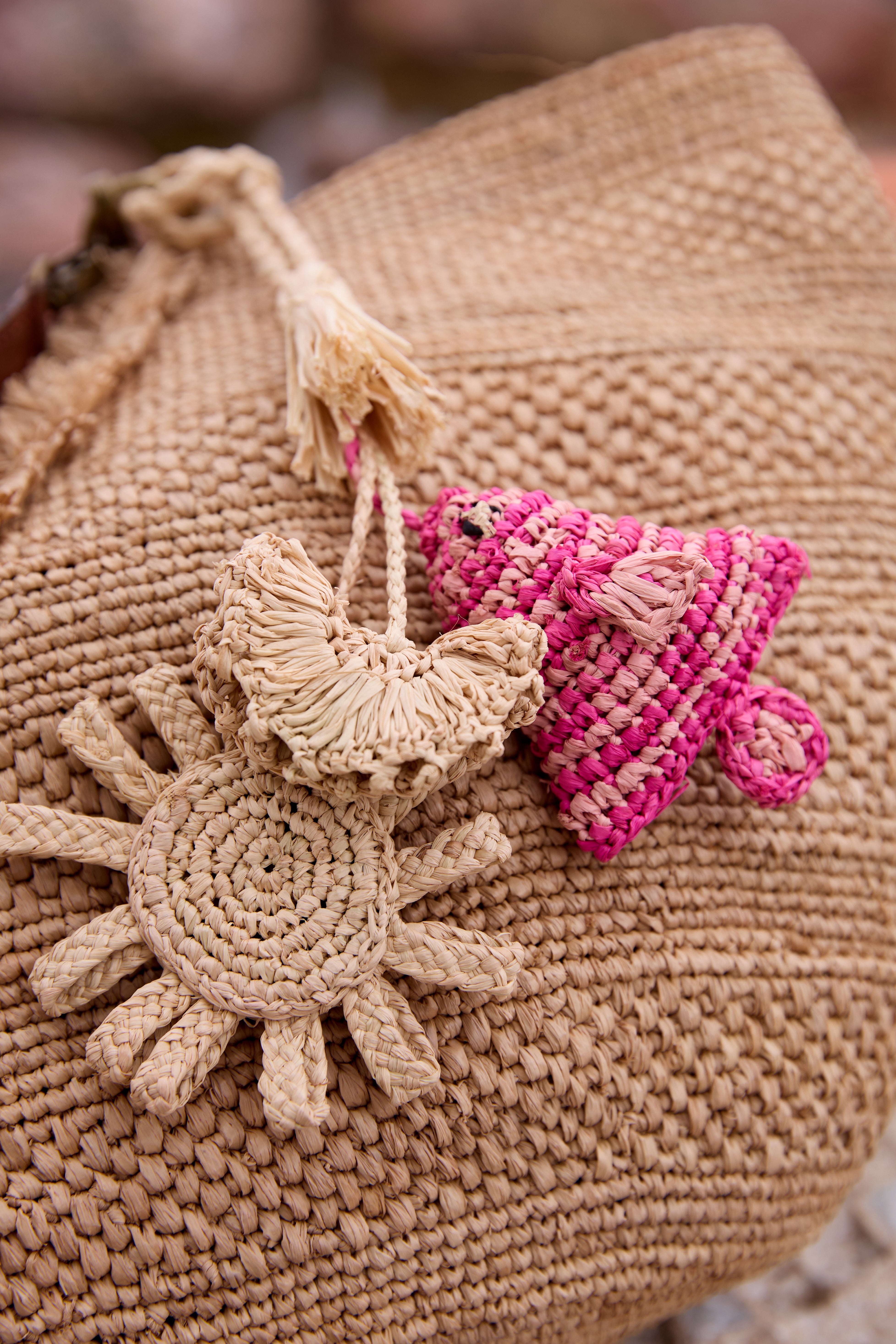 BAG CHARM Loulou Garden