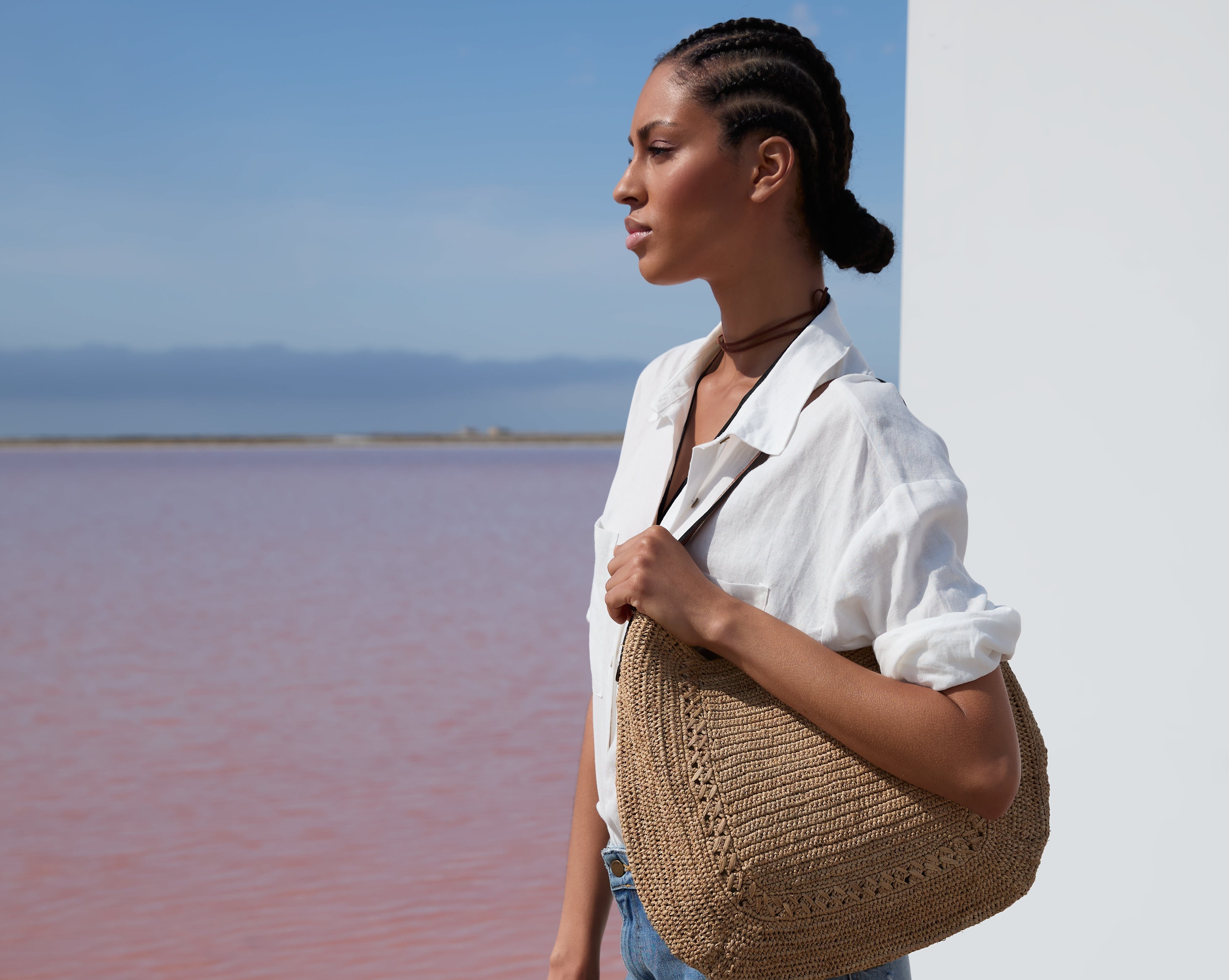 Bags, Clutches and Hats in RAFFIA - IBELIV