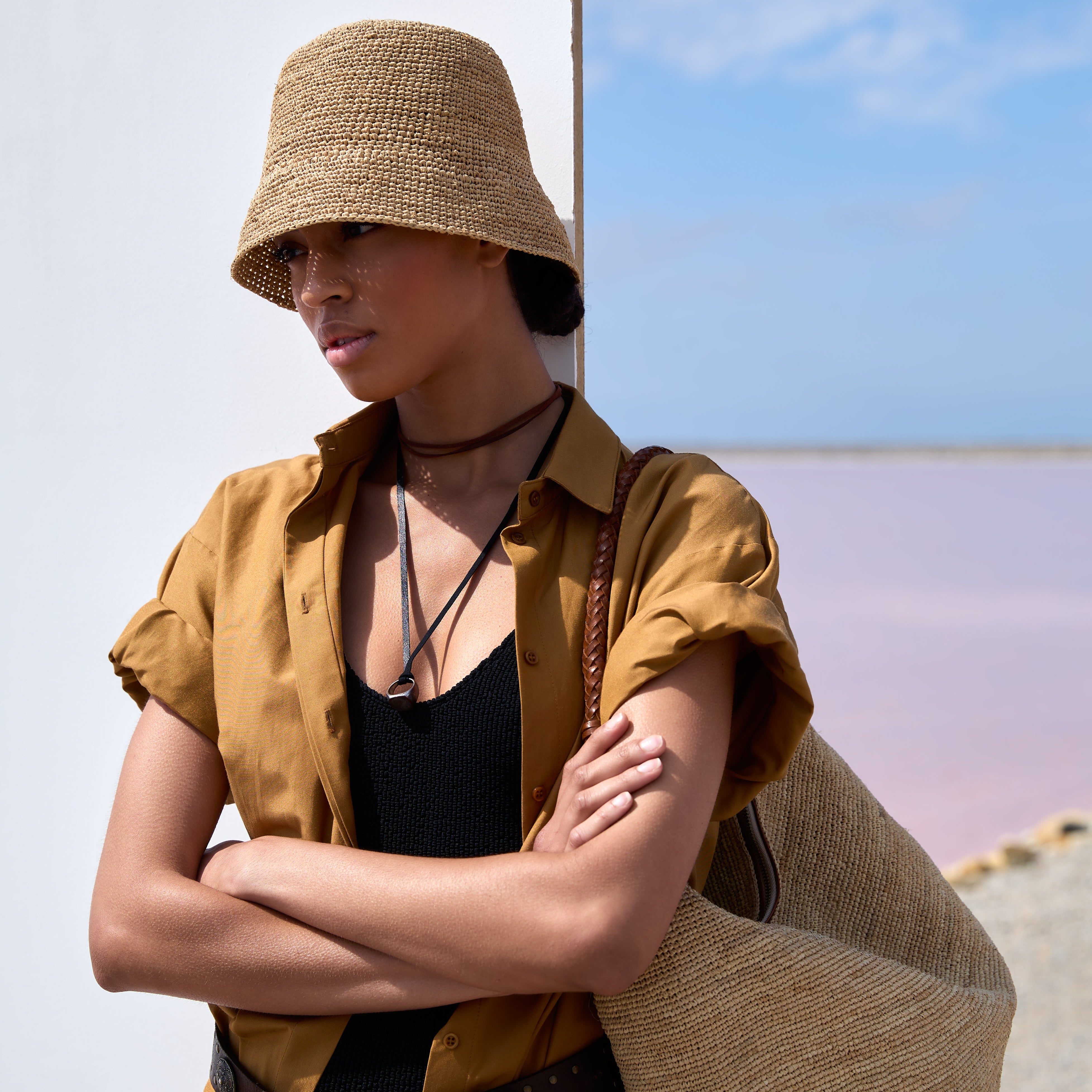 Bags, Clutches and Hats in RAFFIA - IBELIV