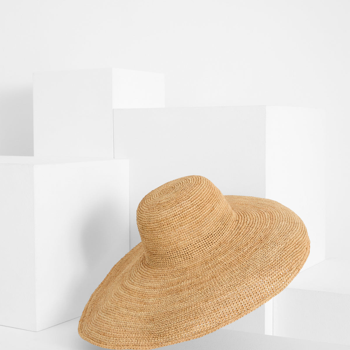 Chapeau d' O Raffia Lace Capeline Chapeau femme, chapeau en raphia