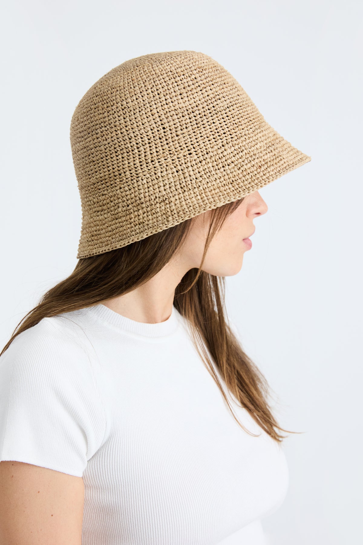 Chapeau Cloche Raphia - Femme - Bob en Raphia | IBELIV